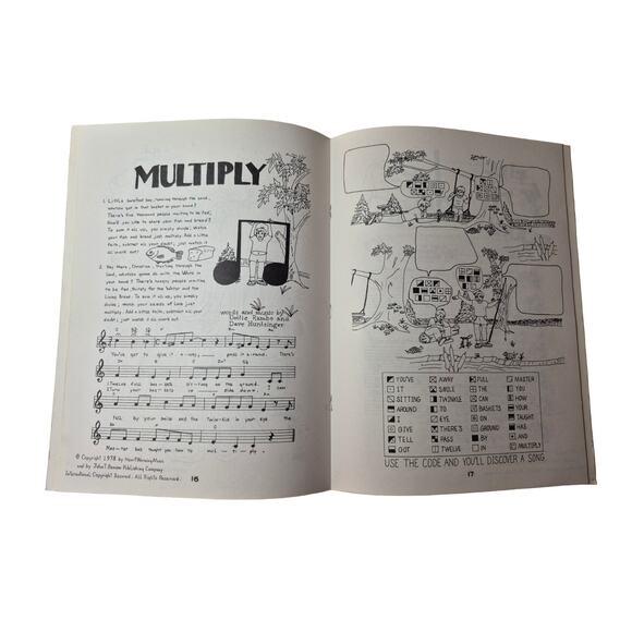 Dotti Rambo's Down by the Creek Bank Vinyl Record & Childrens Music Workbook VTG - Picture 5 of 6